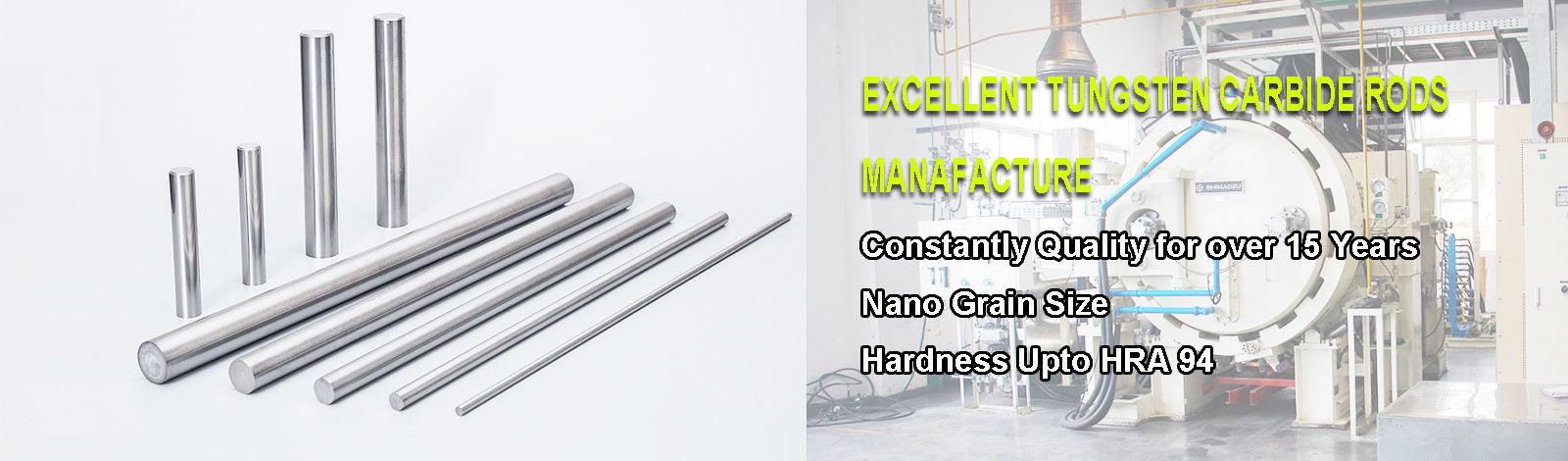 Qualität Hartmetallstange usine