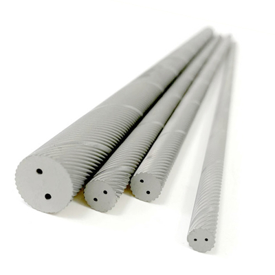 Festes Karbid-schraubenartiger Kühlmittel-Loch-Rod K15 Wolfram Rod Stock Ods 8.3mm